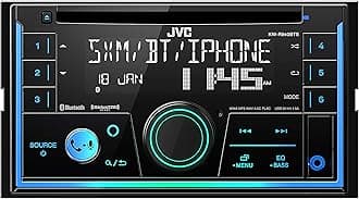 KW-R940BTS Bluetooth Car Stereo Receiver with USB Port – LCD Display - AM/FM Radio - MP3 Player - Double DIN – 13-Band EQ (Black)