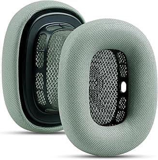 Upgrade Replacement Ear Cushions for Apple AirPods Max Headphone, Protein Leather Memory Foam Earpads with Excellent Noise Isolation (Green)