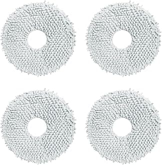 Replacement Mop Cloth Pad Compatible with Dreame Bot L10S Ultra Robot Vacuum Cleaner Accessories 4PCS
