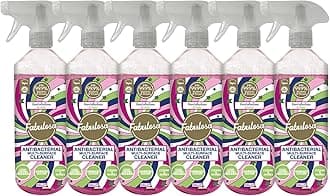 Fabulosa Antibacterial Disinfectant Spray, All Purpose Multi Surface Cleaner, 500ml, 6 pack, Fantabulosa