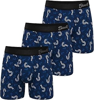 Ball Hammock Mens Boxer Briefs | Bulge Enhancing Underwear Flyless | 3 Pack