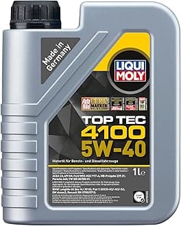 Top Tec 4100 SAE 5W-40 | 1 L | Synthesis Technology Motor Oil | SKU: 3700
