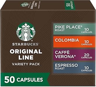 by Nespresso Original Line, Intense Variety Pack, 50-count Espresso Pods