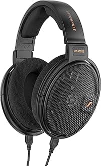 HD 660S2 - Audiophile Open-Back Over Ear Headphones Wired with Deep Bass Extension and Refined Acoustic Performance for PC, Music, Gaming, Podcasts, Premium Black