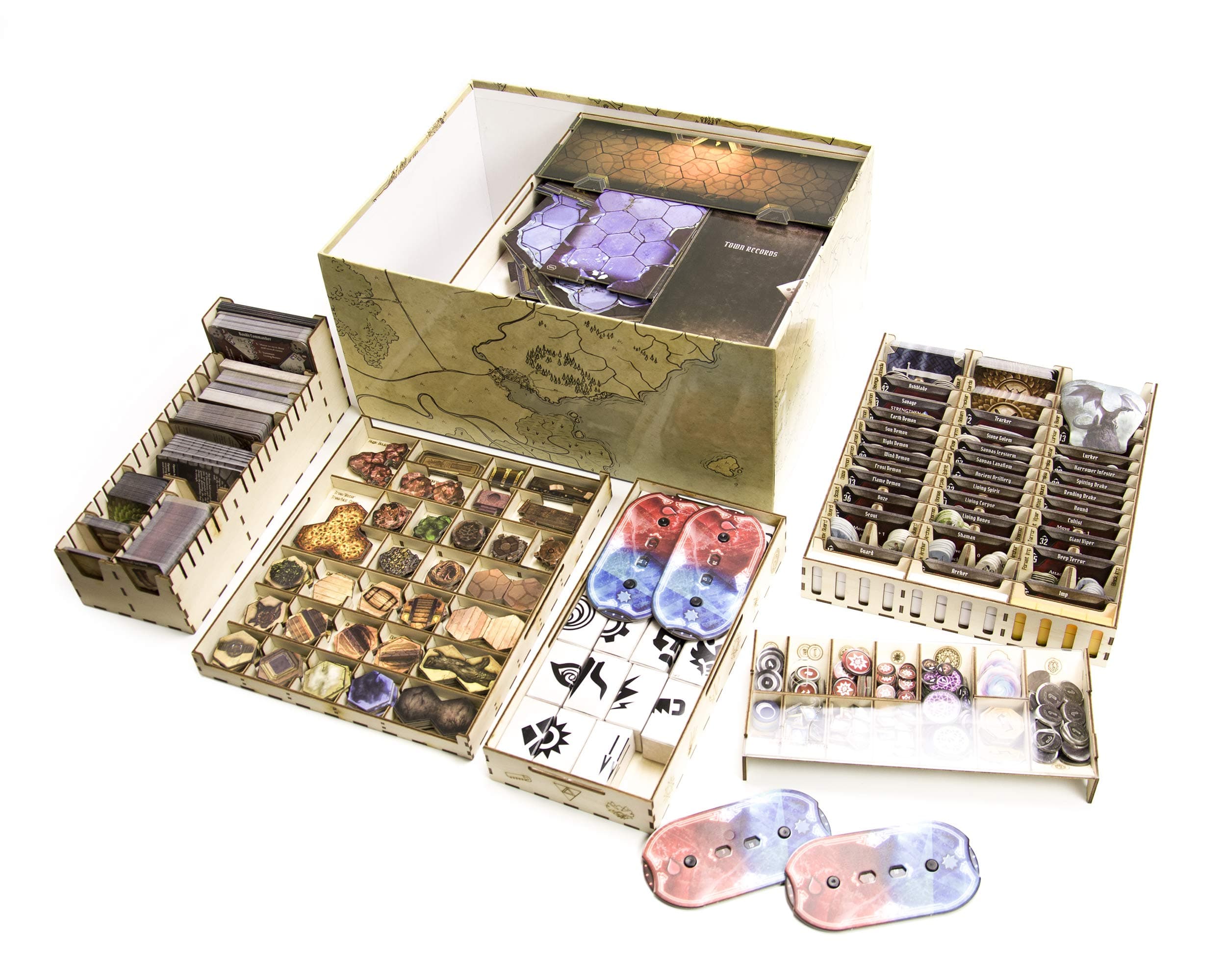 Organizer for Gloomhaven (First Edition). Gloom Tavern Insert