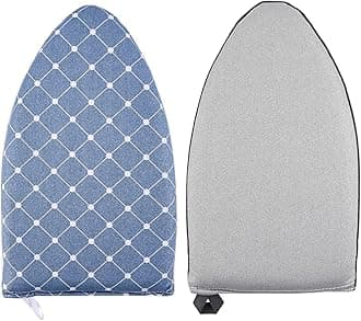 Handheld Ironing Board, Handy Mini Iron Board, Handheld Mini Ironing Board, Handheld Thick Padding Waterproof Anti Steam Ironing Boards, Garment Steamer Iron Gloves with Finger Loop - (1 pcs)
