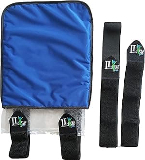 Life & Limb Gel and Medium Wrap - Hot and Cold Therapy Packs for Injuries - Reusable Ice Pack Compress with Adjustable Straps - Shoulder, Knee, Elbow, Neck Back Pain Relief - Muscle Strain Support