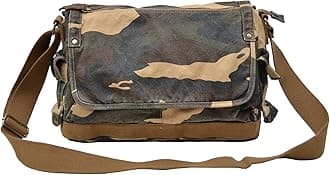 Canvas Messenger Bag - Vintage Cross Body Shoulder Satchel