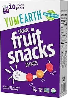 Organic Fruit Snacks Box, 0.7 Ounce (Pack of 10)