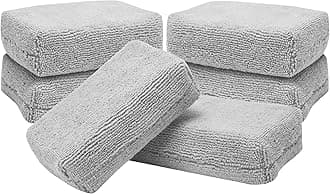Viking Car Care Viking Car Care 449201 Rectangular Microfiber Applicator Pads, 6 Pack