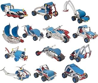 Enginero Mechanical Kit for Kids | Metal Construction Engineer Toys | STEM Toy Set for Boys & Girls, Age 7+ | Level 2 (152 Pcs)
