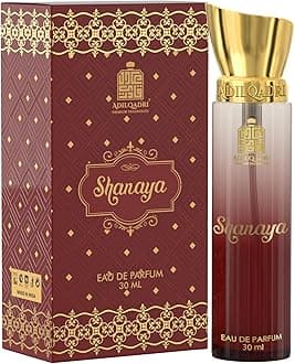 Adilqadri Shanaya Perfume for Men & Women | Arabic & French Blend | Long-Lasting Eau De Parfum with Chocolate, Amber & Woody Notes | Ideal Gift for Him & Her | 30ML Luxury Fragrance