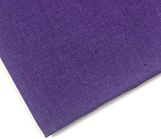 Plain 100% Cotton Fabric - 60 INCH Wide - 10 Colors by M&J® (Purple, 4 METRE)