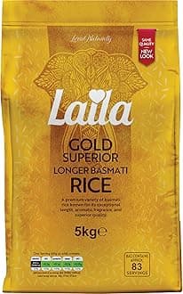 Laila Longer Basmati Rice 5Kg