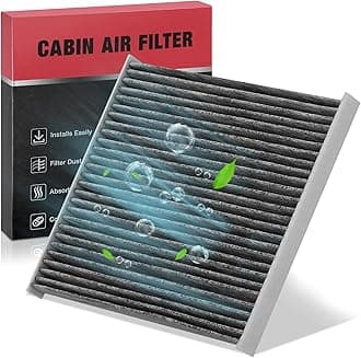 BDFHYK Cabin Air Filter with Activated Carbon Compatible with Chrysler 200 2015-2017, Compatible with Jeep Cherokee 2014-2018, Replace# CF12000, 68223044AA