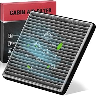 CF10139 Cabin Air Filter with Activated Carbon Compatible with Toyota Echo 2000-2005, RAV4 2001-2005, Compatible with Scion tC 2005-2010, xA/xB 2004-2006, Replace# 88568-52010