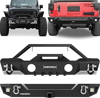 OEDRO front and rear bumper fits Jeep Wrangler JK/JKU
