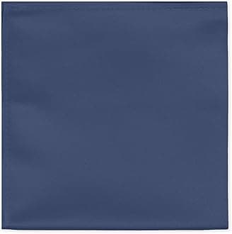 Jacob AlexanderMen's Pocket Square Solid Color Handkerchief