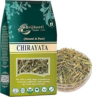 Brijbooti Kalmegh - Hara Chirayata - 400 Gr | Kirayata | Chirata | Bitterstick | Pure & Natural