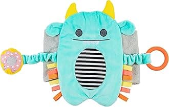 Dr. Brown's Gripebelt for Colic Relief,Heated Tummy Wrap,Baby Swaddling Belt for Gas Relief,Natural Relief for Upset Stomach in Babies and Toddlers,Blue Monster,3m+