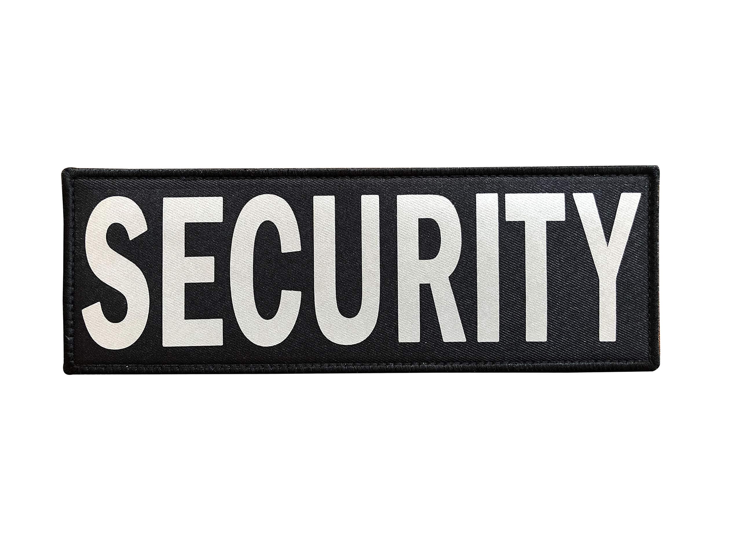 SUVIYA 8.5x3 Inch Large Untra Reflective Security Patch with Hook and Loop (8.5x3 inch)