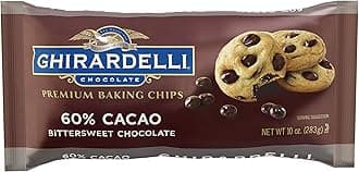 Ghirardelli Chocolate Premium Baking Chips 60% Cacao Bittersweet Chocolate