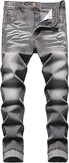 JUNBAOSS Mens Jeans Stretch