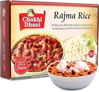 Chokhi Dhani Ready To Eat Rajma Rice Combo 360 gm
