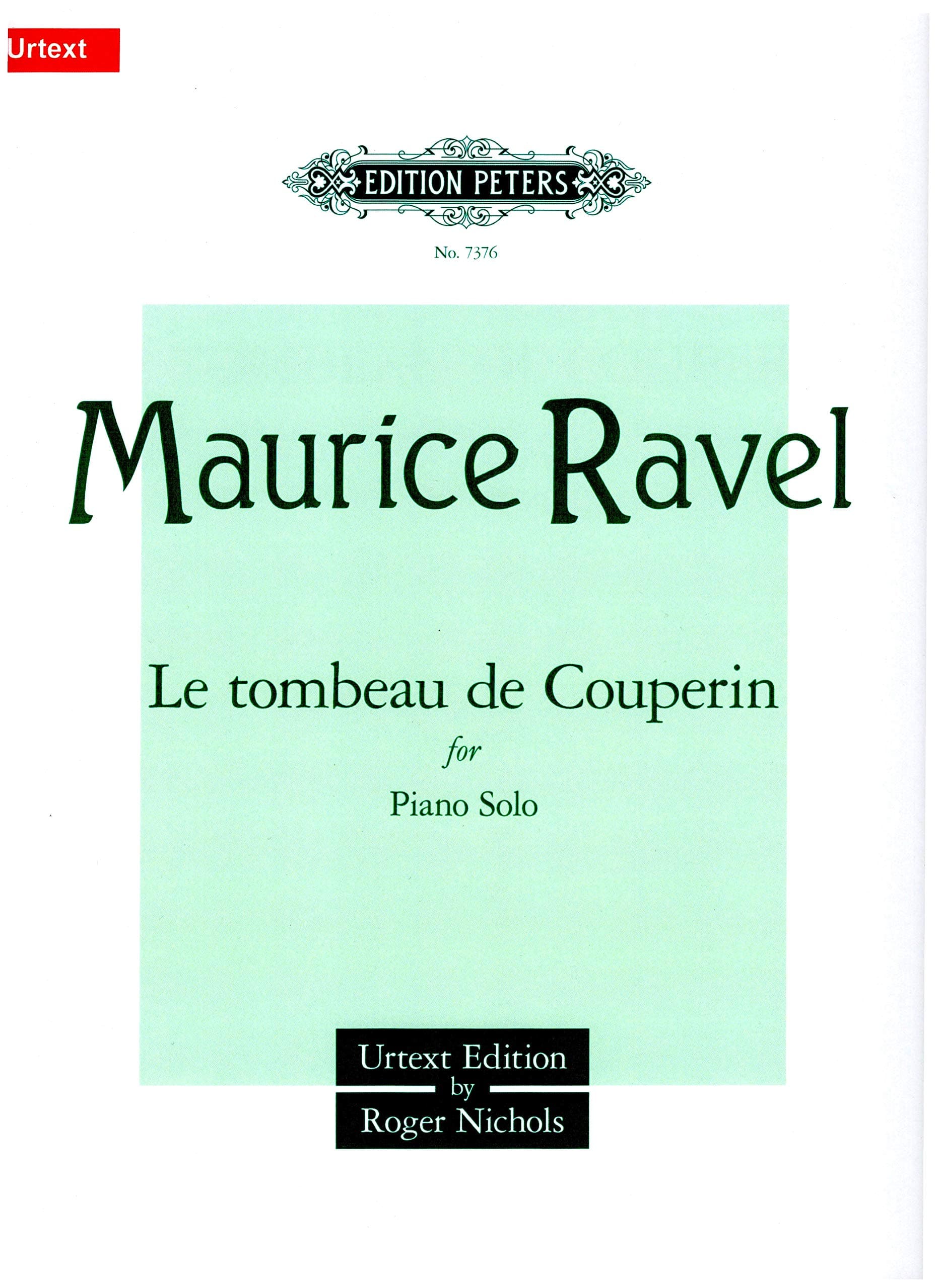 Le Tombeau de Couperin for Piano: Sheet