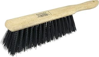 Weiler 25252 8" Brush Length, Black Polystyrene Fill, Wood Block, Synthetic Counter Duster