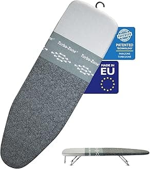 Bartnelli Smart Hanger Tabletop Ironing Board | Designed and Made in Europe with New Patent EZ Glide Technolgy, & Park Zone, European Quality and Innovation (Size-34x12)