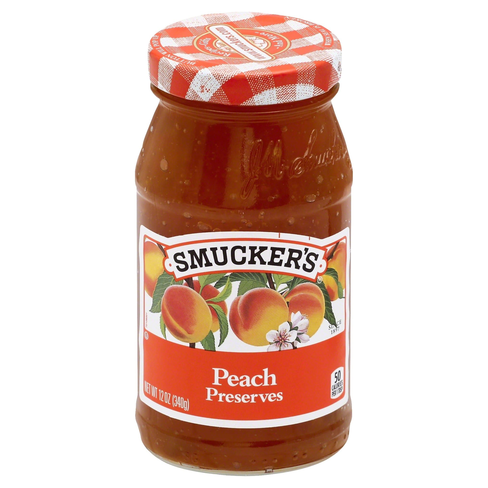 Preserves, Peach, 12 oz