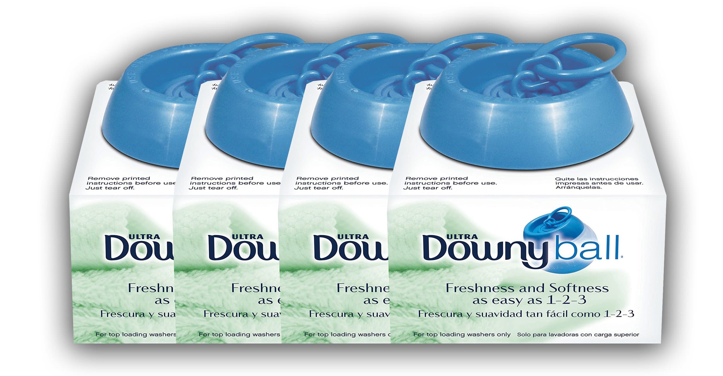 Downy Ball Automatic Dosing Dispenser (Pack of 4)