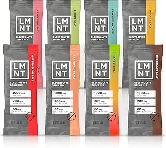 Keto Electrolyte Powder Packets | Paleo Hydration Mix | No Sugar, No Artificial Ingredients | Sample Pack| 8 Stick Packs