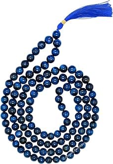 Japa Mala 108 Prayer Beads Necklace and Wrist Mala Bracelet for Meditation