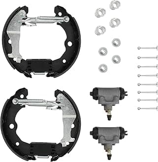 Bendix Premium SK638 Rear Brake Shoe Kit for Nissan 200SX 1998-1995, Lucino 1998-1996, NX 1993-1991, Sentra 1999-1991, Tsubame 2004-1998, Tsuru 2017-1993