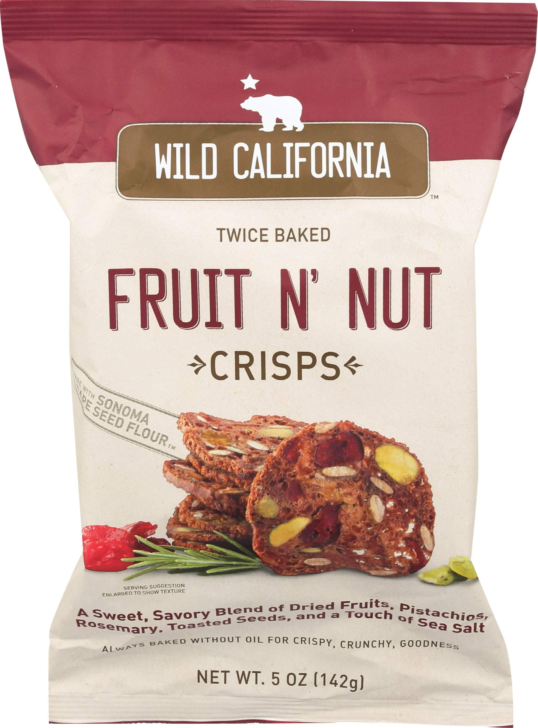 Wild California Crisps Fruit N Nut
