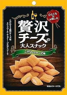 Luxurious Cheese Adult Snack, Special Cheese Flavor, 1.2 oz (35 g) x 12 Packs