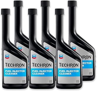 Chevron Techron Fuel Injection Cleaner, 12 oz., Pack of 6