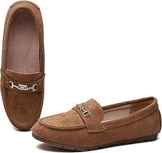 Loafers for Women Comfortable Slip On Flats with Memory Foam Insole for Daily Wearing