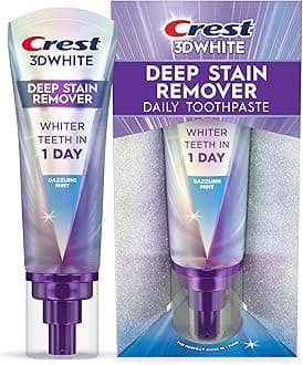 3DWhite Brilliance Deep Stain Remover Dazzling Mint Toothpaste - 3.1oz