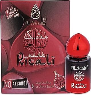 Al Nuaim Tofa Series | Mushk Rizali Alcohol Free Unisex Attar - 6ml | Concentrated Perfume Oil | Premium-Grade Oriental Attar | Long Lasting Fragrance