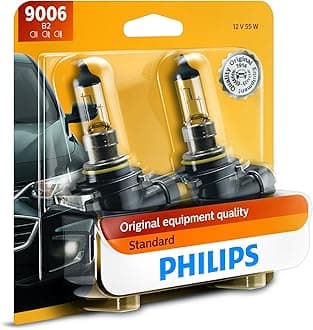 Automotive Lighting 9006 Standard Halogen Replacement Headlight Bulbs, 2 Pack (9006B2)