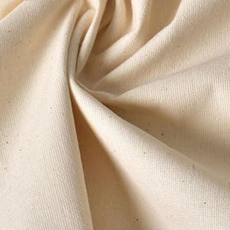100% Cotton Natural Calico Unbleached Crafting Fabric - Medium Weight -167 cm (66 inches) Wide (2 METRE)