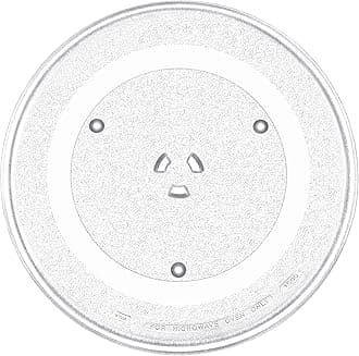 14 1/8" Microwave Turntable Glass Tray by Beaquicy - 14 1/8 INCH Microwave Plate Replacement for GE Microwave - Replaces DE74-20002B WB49X10063 DE74-20002A DE74-20002D WB39X10038 WB49X10096