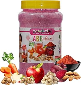 ABC MALT | Homemade Fresh & Natural Organic ABC Malt | No Preservatives or Colors | Dry Fruits | Apple - Beetroot - Carrot Mix | Chemical Free | For Kids & Adults | 100% natural & Homemade Food Products | Malt Based Nutritional Mix Powder (300g)