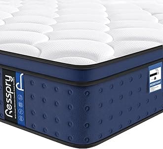 Small Double Mattress, 10Inch Hybrid Mattress for Pressure Relief, Breathable Foam with Individually Pocket Spring, Medium Firm Small Double Bed, Navyx Collection(120×190×25cm)