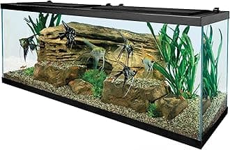Tetra Complete LED Aquarium Kit for Fish, 55 Gallons, Includes White LED Lights, Filter, Heater and Accessories