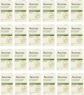 3623 Aveeno Moisturizing Bar, Fragrance Free, Pack of 24