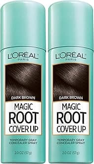 L'Oreal Paris Hair Color Root Cover Up Hair Dye, Dark Brown, 2 Ounce by L'Oreal Paris